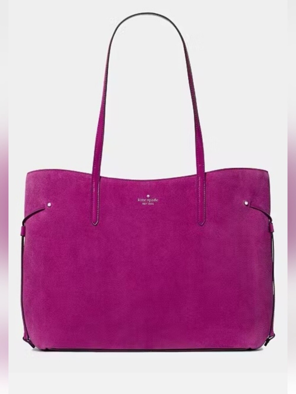 Kate Spade Cleo Suede Tote Bag, Beet